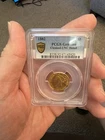 1882 CC $5.00 Gold Liberty Head Half Eagle Coin Pcgs Genuine Cleaned UNC Detail