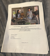 DISCONNECT FYC PRESS KIT/BOOK JASON BATEMAN FRANK GRILLO RARE PROMOTIONAL