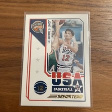 2009-10 Panini Basketball Hall of Fame Dream Team USA HOF John Stockton #6 /349