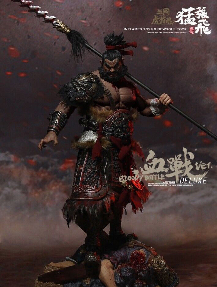 1/6 INFLAMES TOYS IFT-021 Three Kingdoms Zhang Fei Bloody Battle