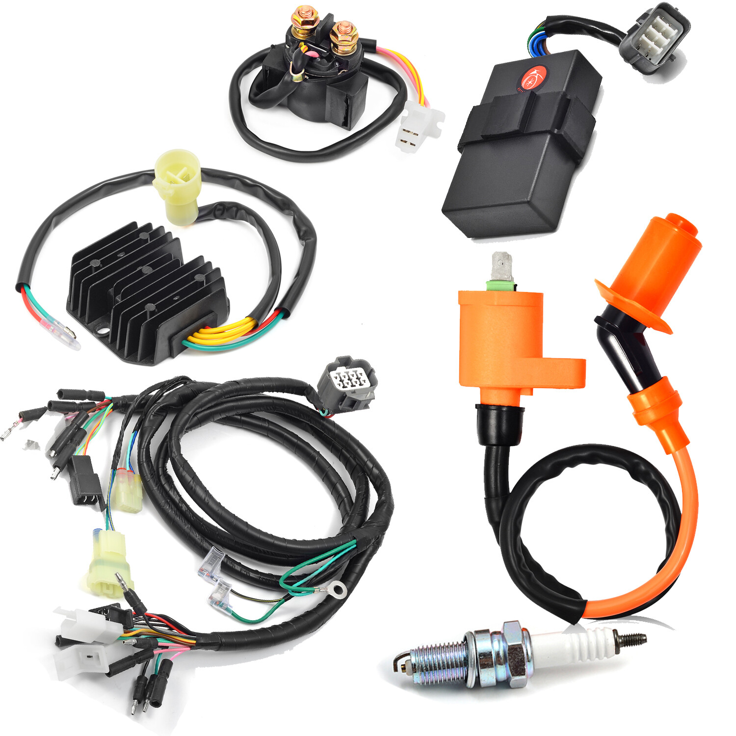 Cdi Rectificador Arnés Honda Trx300fw 94-96 300cc | Meses Sin Interés - Foto 4