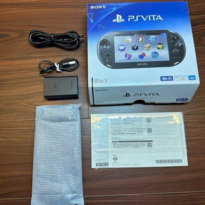PSVita 2000 Body Black 1844 From Japan