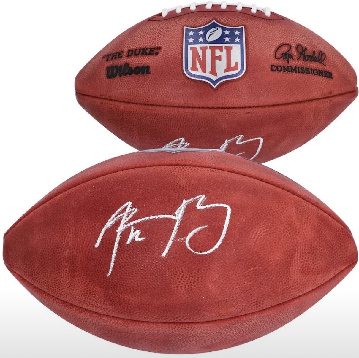 Aaron Rodgers Autographed Signed Green Bay Packers DUKE FOOTBALL GB PACKERS NY JETS FANATICS COA 