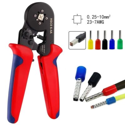 Kit Di Crimpatura Per Puntali, Kit Di Puntali Con Pinza Crimpatrice Con - 10