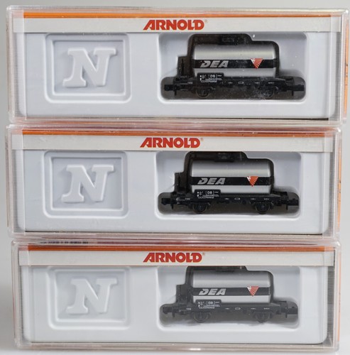 (9359) Arnold Spur N: 3*4311  Kesselwagen DEA der DB 2 achsig in OVP | Condition: Gebraucht