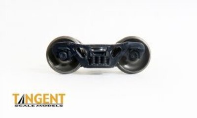 Tangent ~ HO 100-Ton Barber Low Profile S-2-C Trucks ~ 36'' Wheels ~ 1 Pair ~ 421