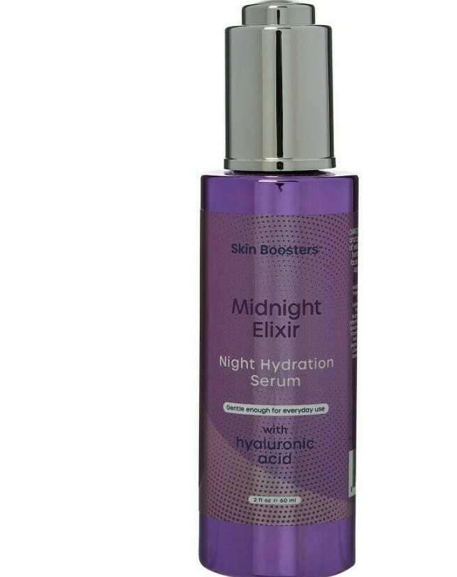 Skin Boosters Midnight Elixir Night Hydration Serum 60ML w/ Hyaluronic Acid