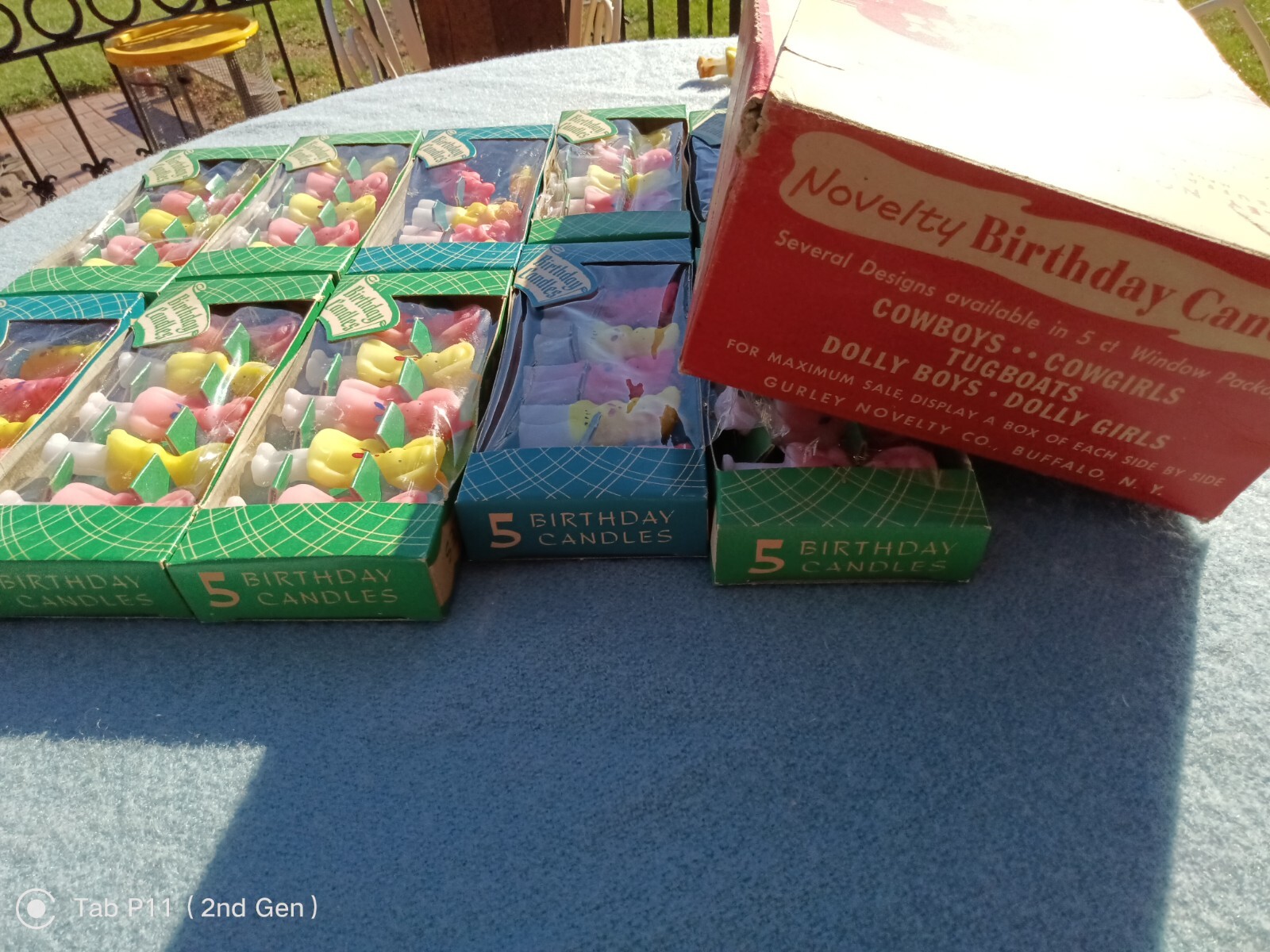 Gurley Novelty Company NOS Birrthday Candles Vintage OPEECHEE eBay