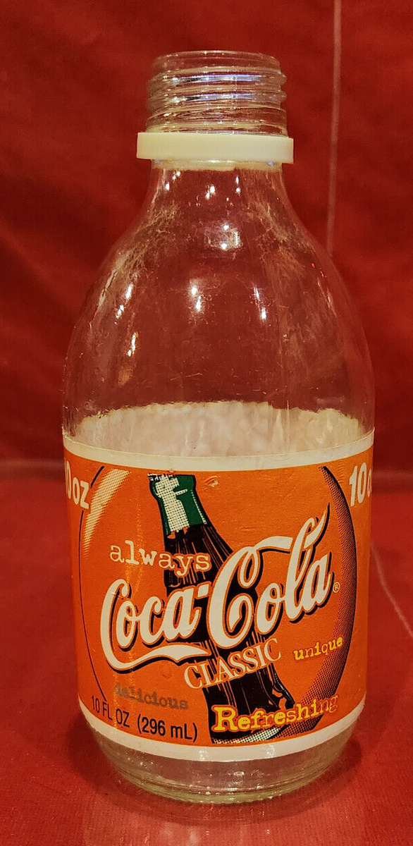 Vintage Coca-Cola Always Refreshing Coca-Cola 10 OZ Glass Bottle