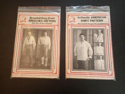 Tandy Leather Co. Authentic American Shirt & Breeches Sewing Pattern Reenactment