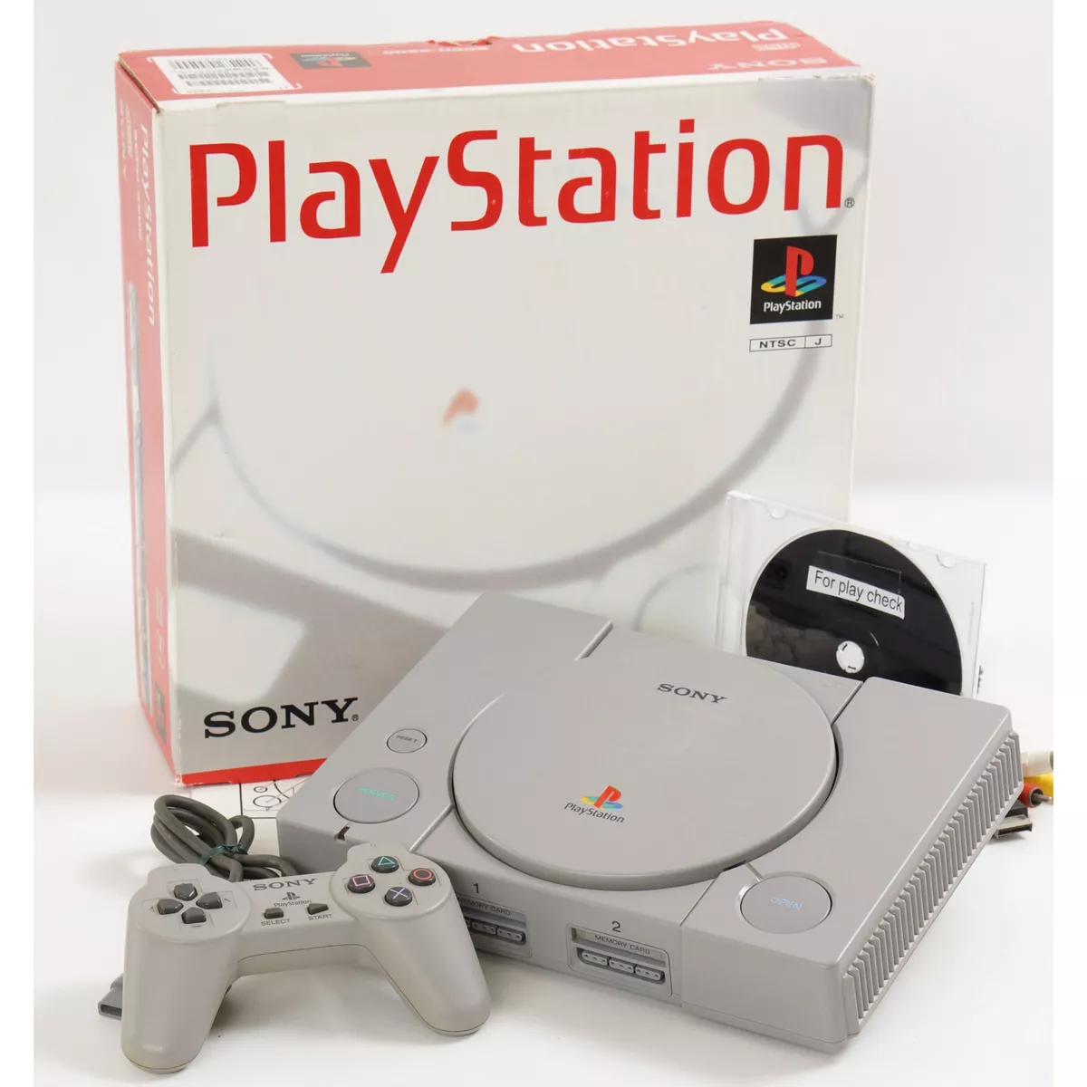 Original Playstation Console Complete in the Box up for Sale - PS1