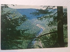 Vintage postcard North View from Colton Point Park of Pennsylvania Grand Canyon