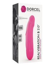 Dorcel Real Vibration S 6" Rechargeable Vibrator Pink