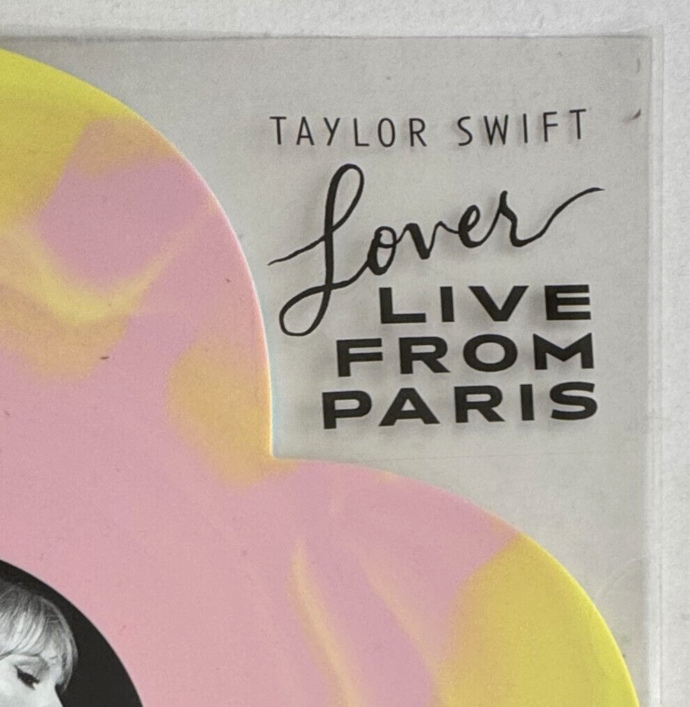 TAYLOR SWIFT * LOVER LIVE FROM PARIS * LIMTED VALENTINE'S DAY