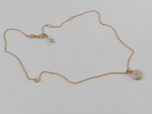Swarovski White, Rose Gold-Tone Meteora Necklace, NO BOX - Picture 2 of 3