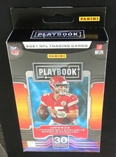 2021 Panini Playbook Football Trading Cards Factory Sealed Hanger Box
