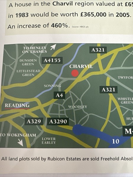 Freehold Land For Sale In Reading The Oaks Plot 176 & 177 RG10 9DX  NO RESERVE