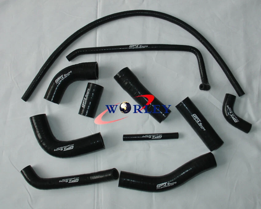 PARA YAMAHA YZF R6 Silicona Radiador Manguera Kits 2006 2007 06 07 AZUL Foto 2 de 4