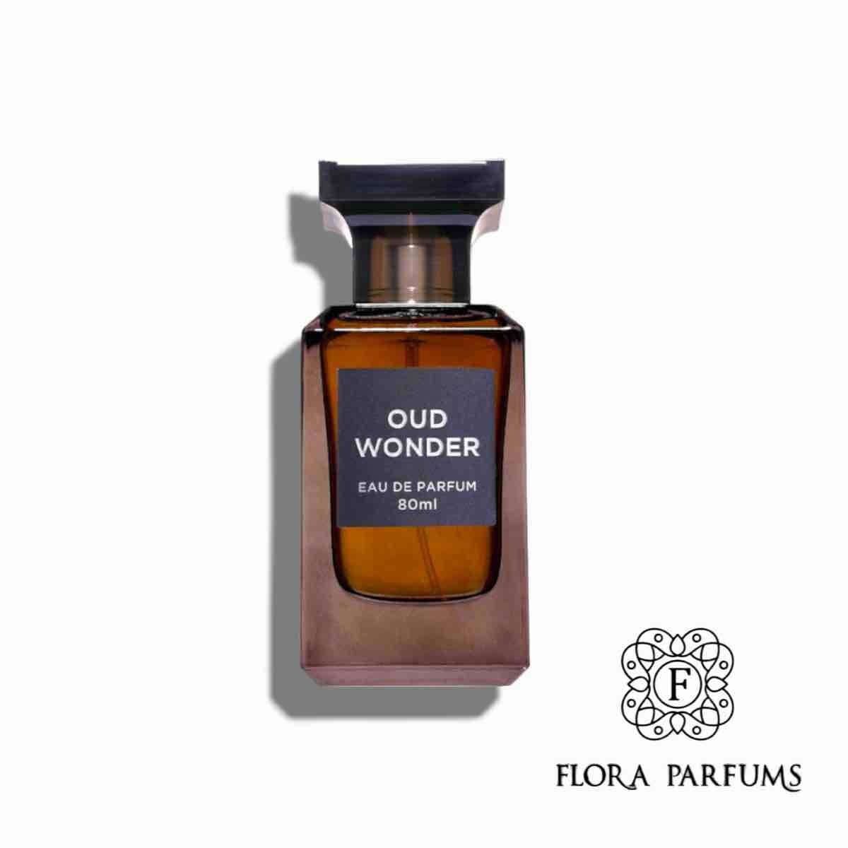 Oud Wonder parfum longue tenue pour masquer la fatigue avec élégance 80ml