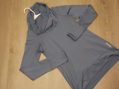 Sudadera Ligera Reebok Para Mujer Entrenar Sueter Manga Larga Deportiva Talla M