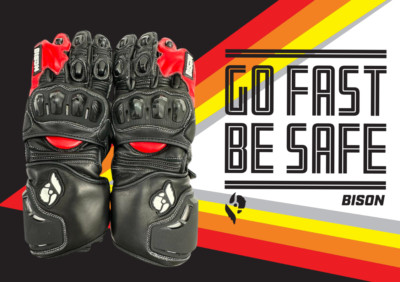 Bison Thor.1 Motorcycle Racing Gloves