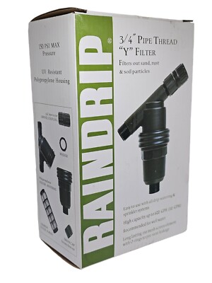 Raindrip R605DT 3/4'' Pipe Thread Drip Irrigation Y Filter