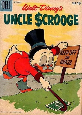 Uncle Scrooge (Walt Disney) #31 FAIR; Dell | low grade - September 1960 Keep Off