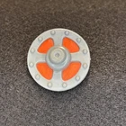 Vintage 1982 MOTU He-Man Shield Accessory Part Authentic Taiwan Orange