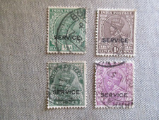 India, Scott# O93-O96, used