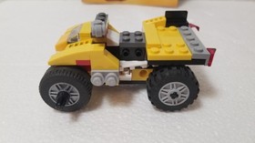 LEGO Set Lot: Creator Super Racer 31002, Fire 60001, Pirates 1970 (INCOMPLETE)