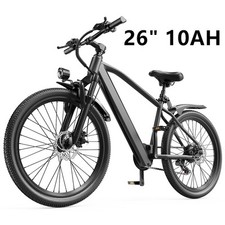 26" 36V 10AH Electric Mountain Bike 500W Motor Electric Bicycle Ebike For Adults