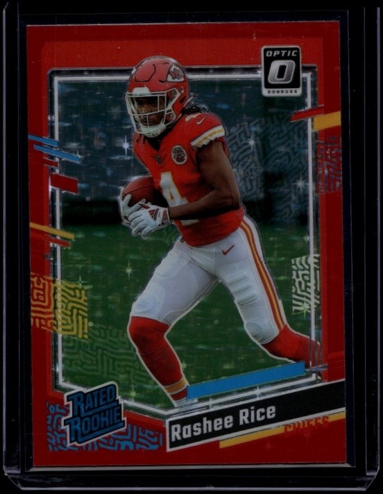 2023 Panini Donruss Optic Football Rashee Rice #257 RC Rookie Red Stars