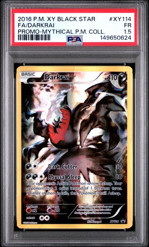 Darkrai graded PSA 1.5 for sale on eBay