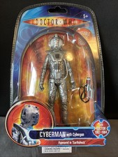Doctor Who Action Figure - CYBERMAN W/CYBERGUN (EARTHSHOCK) - New - BBC - 2004