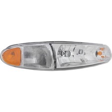 Right Headlight For Buick Century 1997-2005 Halogen W Bulb W Corner Light Bulb Right Headlight For Buick Century 1997-2005 Halogen W Bulb W Corner Light Bulb