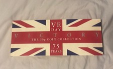 VE Day Victory The 50p Collection 75 Years