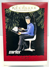 Hallmark 1996 Mr. Spock Star Trek the Original Series Ornament New in Box