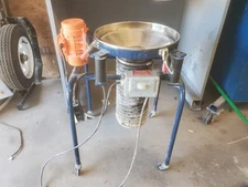 Vorti-Siv RVM-15 E 15" Sieve with Center Discharge Funnel vibratory motor