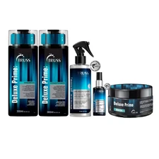 Truss Deluxe Prime Complete Set Shampoo, Conditioner, Spray, Mask & Oil