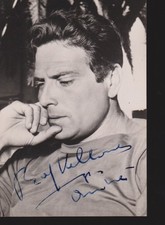 Raf VALLONE PHOTOGRAPHIE ORIGINALE 15*10 avec AUTOGRAPHE