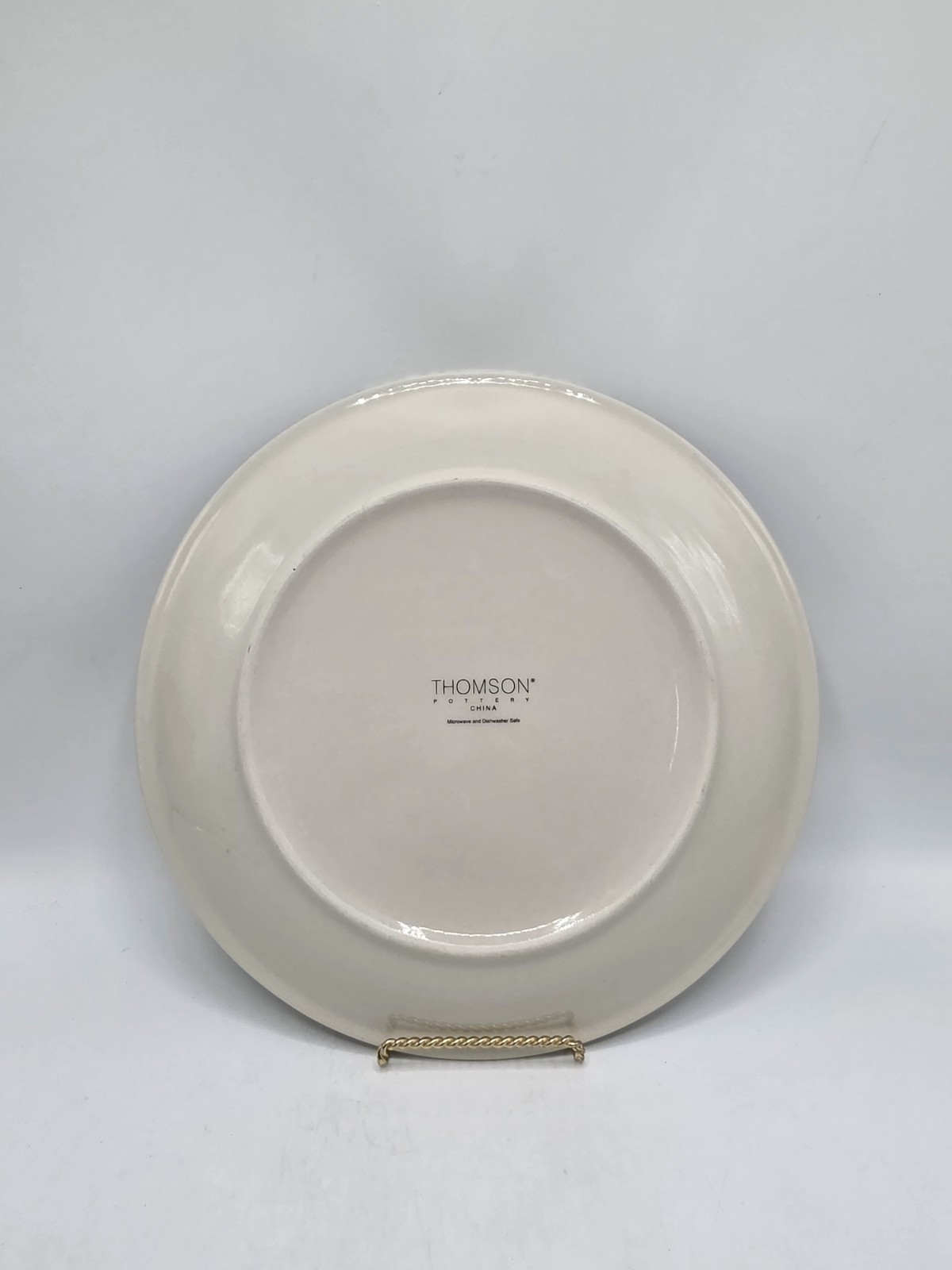 Thomson Pottery Winterland Green 10 1/4 Inch Dinner Plate-Mint Condition