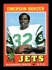 1971 Topps #73 Emerson Boozer Jets EX+ *5q