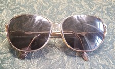 Vintage Clear Vision Emma Oversized Full-Rim sunglasses.