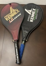 Lot Of 2 Vintage Pro Kennex Tennis Racquet LS  Power Prophecy With Cover