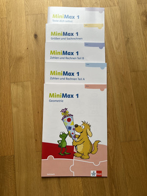 MiniMax 1 von Klett 978-3-12-280634-7,-280631-6,-280632-3,-280633-0,-280635-4