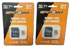 2-SPYPOINT 32GB Micro SD Memory Card For Trail Cameras NEW! FREE SHIPPING!!