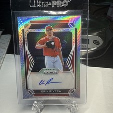 2021 Panini Prizm Draft Picks - Autographs Erik Rivera #AU-ER (AU, RC)💥💥💥