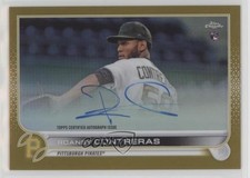 2022 Topps Chrome Rookie Gold Refractor 8/50 Roansy Contreras #RA-RCO Auto 7c5