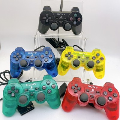 PS2 DualShock OEM SCPH-10010 Sony PlayStation 2 Controller Multiple Colors