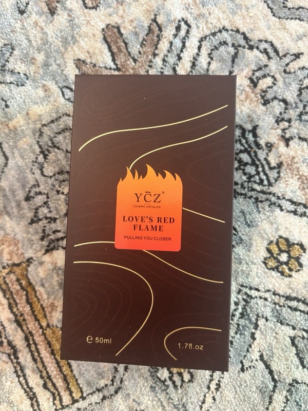 NEW Ycz LOVE'S RED FLAME Perfume Men, Long-Lasting Fragrance, 50 ml 1.7  fl. Oz!